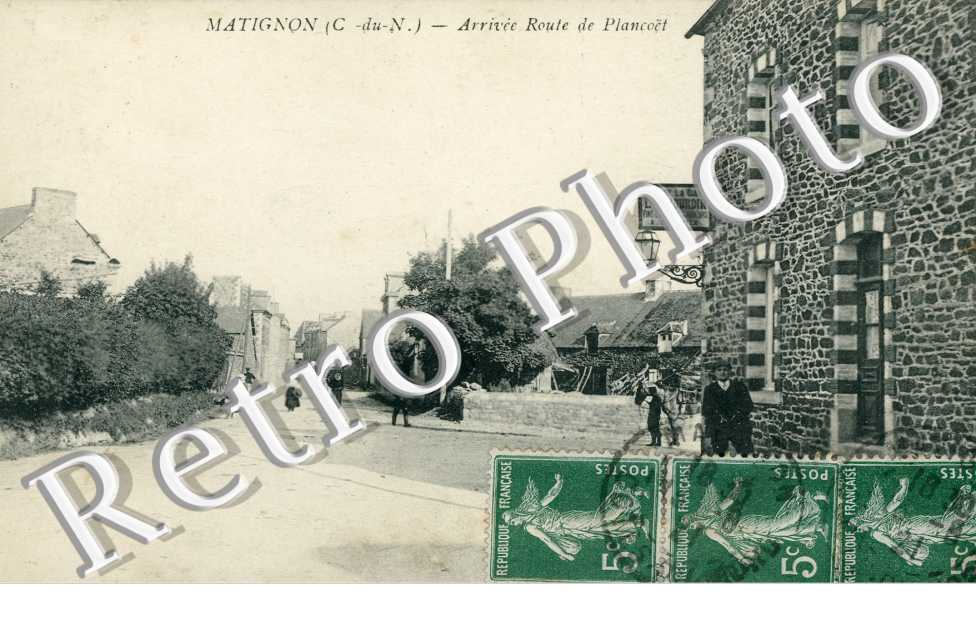 arrivee route de Plancoët