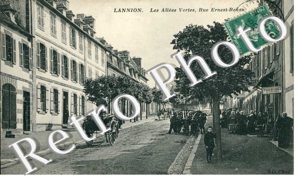 Rue Ernest Renan, Les Allées Vertes