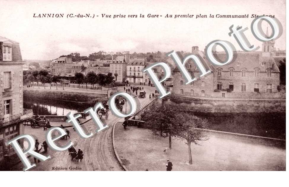 Vue prise vers la Gare