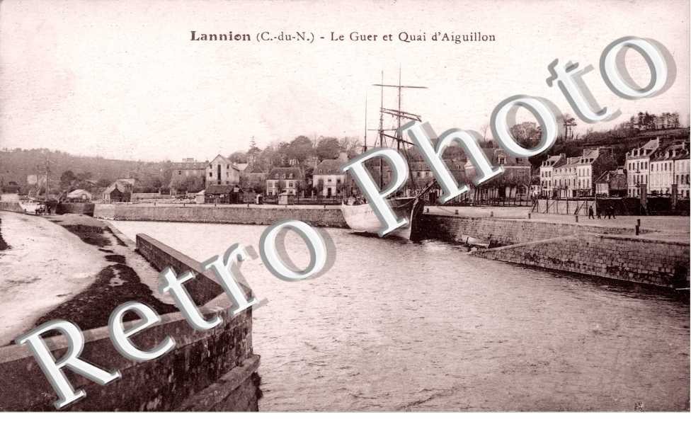 Le Guer et Quai d'Aiguillon