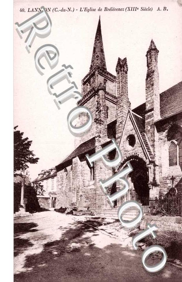 l'eglise de Brelevenez