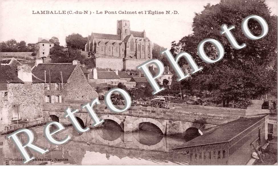 le pont Calmet et l'Eglise