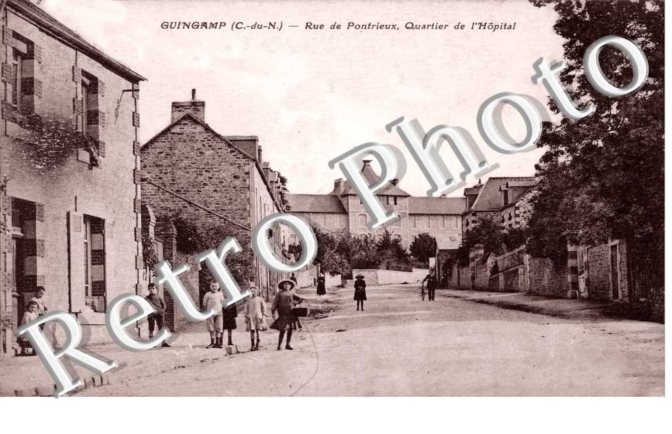 Rue de Pontrieux, Quartier de l'Hopital