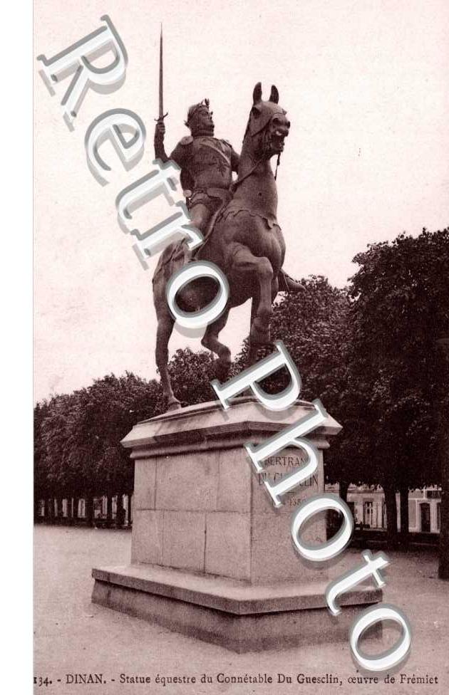 Statue equestre du Connetable Du Guesclin