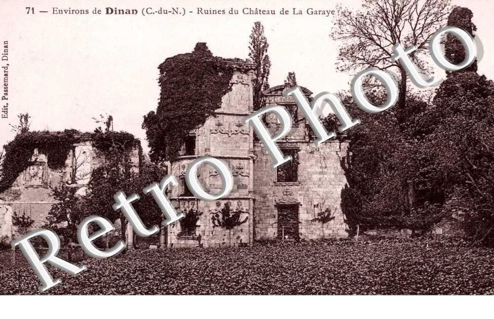 ruines du chateau de la Garaye