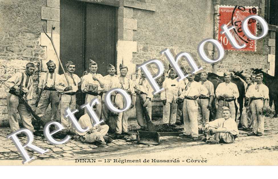13° Regiment de Hussards, Corvee