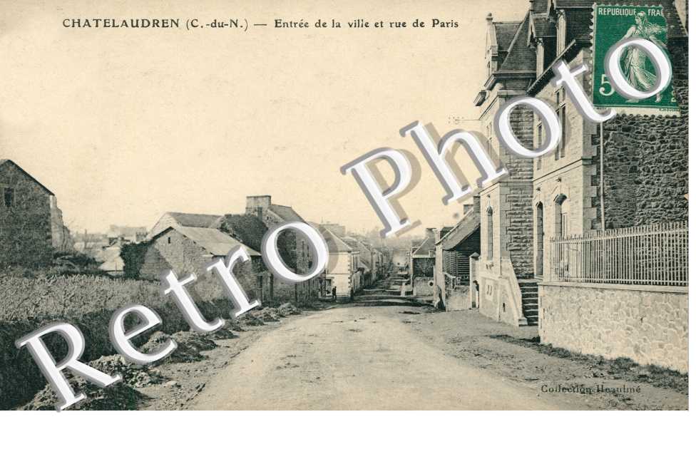Entree de la Ville et Rue de Paris