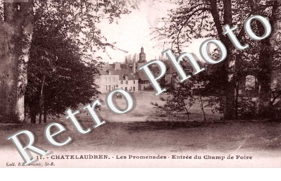 Les Promenades, entree du Champ de Foire