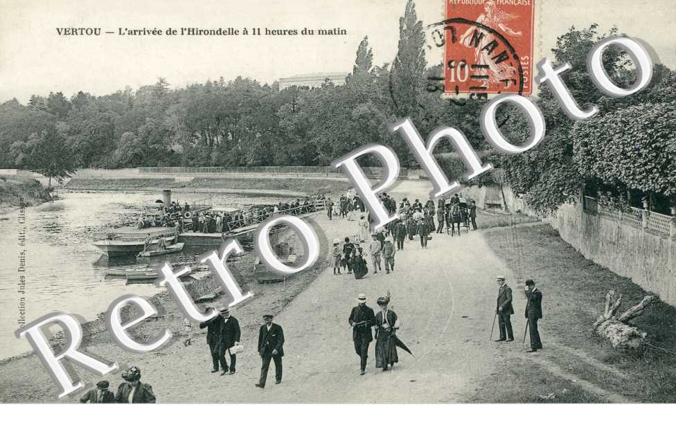 l'arrivee de l'Hirondelle a 11 heures du matin