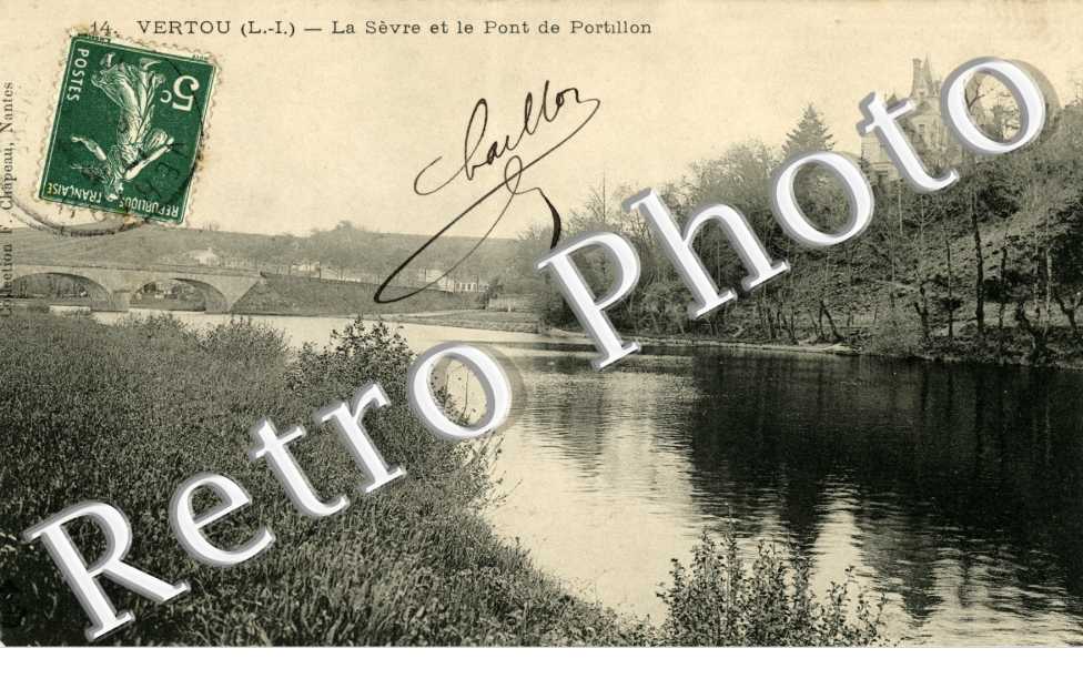 la Sevre et le pont de Portillon