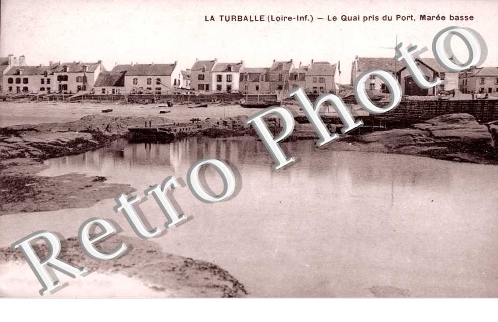 Quai pris du Port a Marree Basse