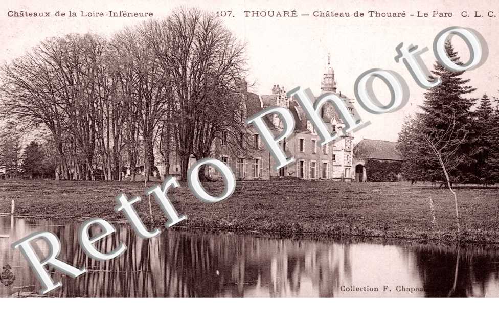 chateau de Thouare, le parc