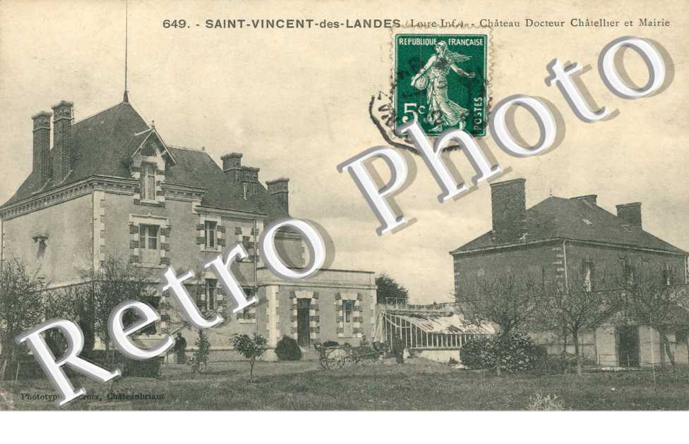 Chateau du Dr Chatellier et Mairie