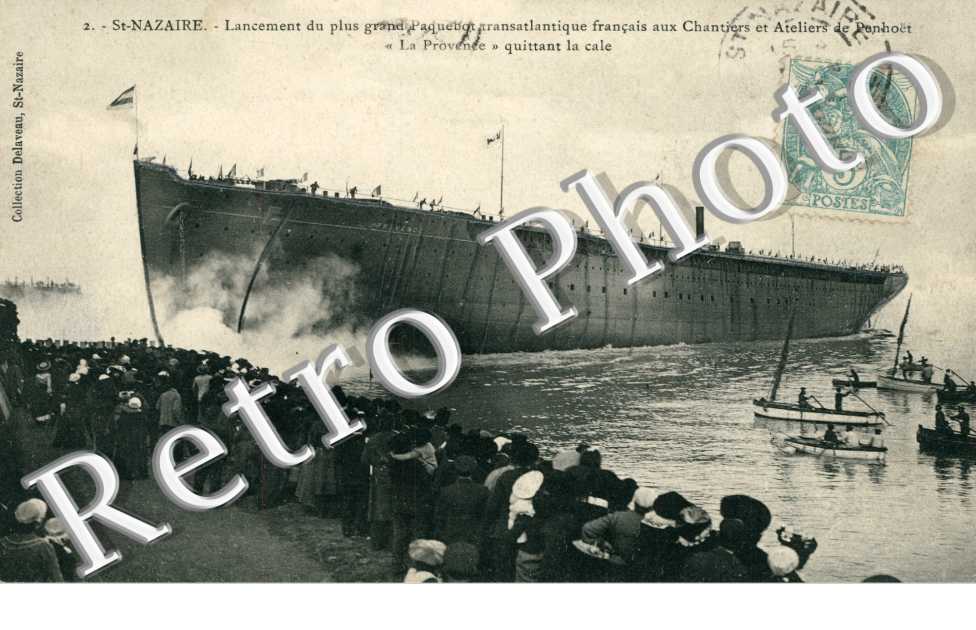Lancement du Paquebot La Provence