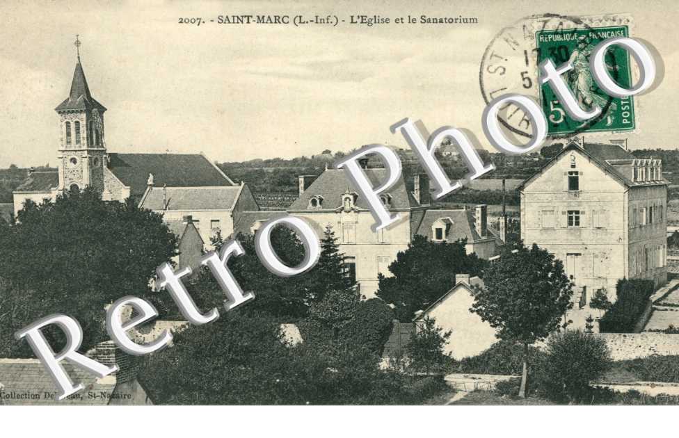 Saint Marc, l'Eglise et le Sanatorium