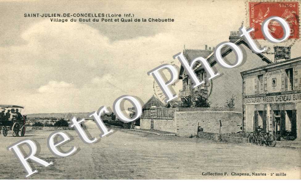 village du bout du pont et quai de la Chebuette