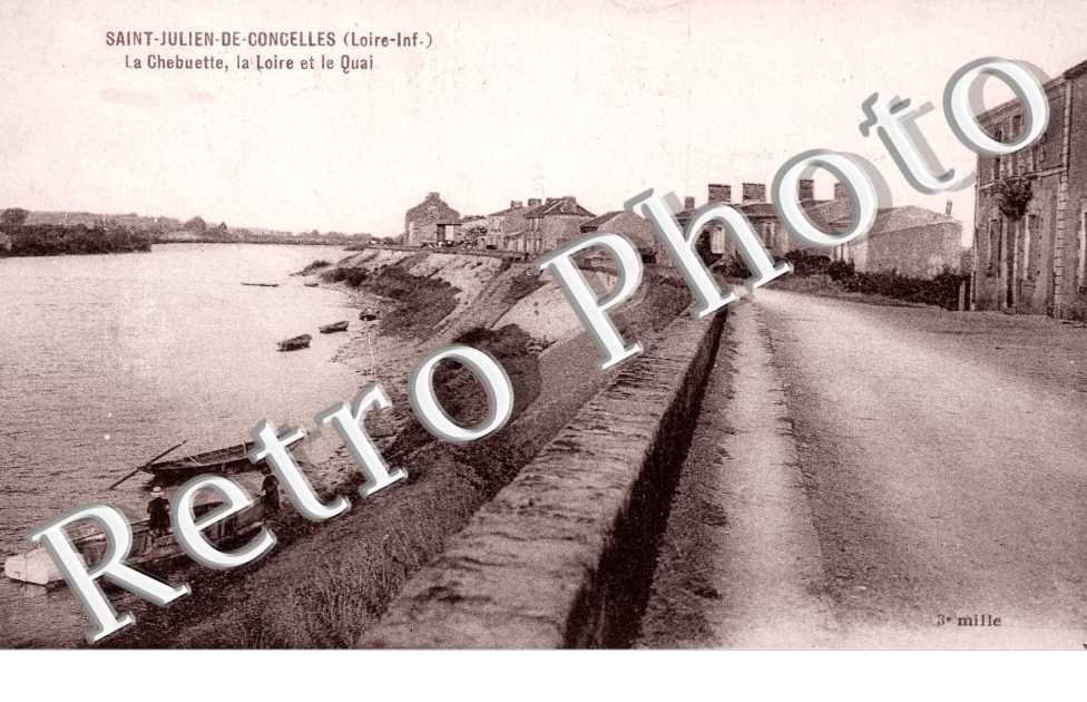 La Chebuette, la Loire et le quai