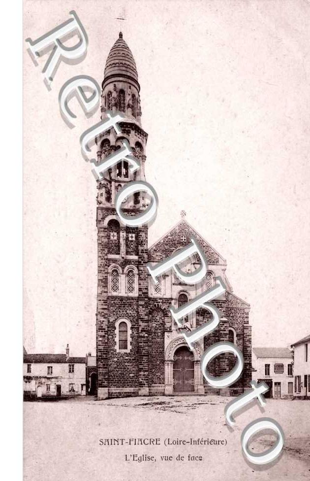 l'eglise vue de face