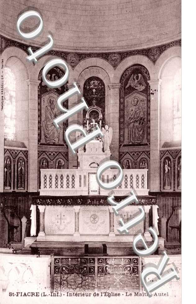 Interieur de l'Eglise Saint Fiacre