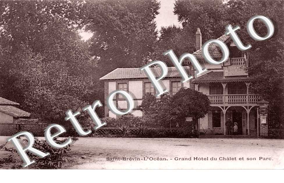 Grand Hotel du chalet et son parc