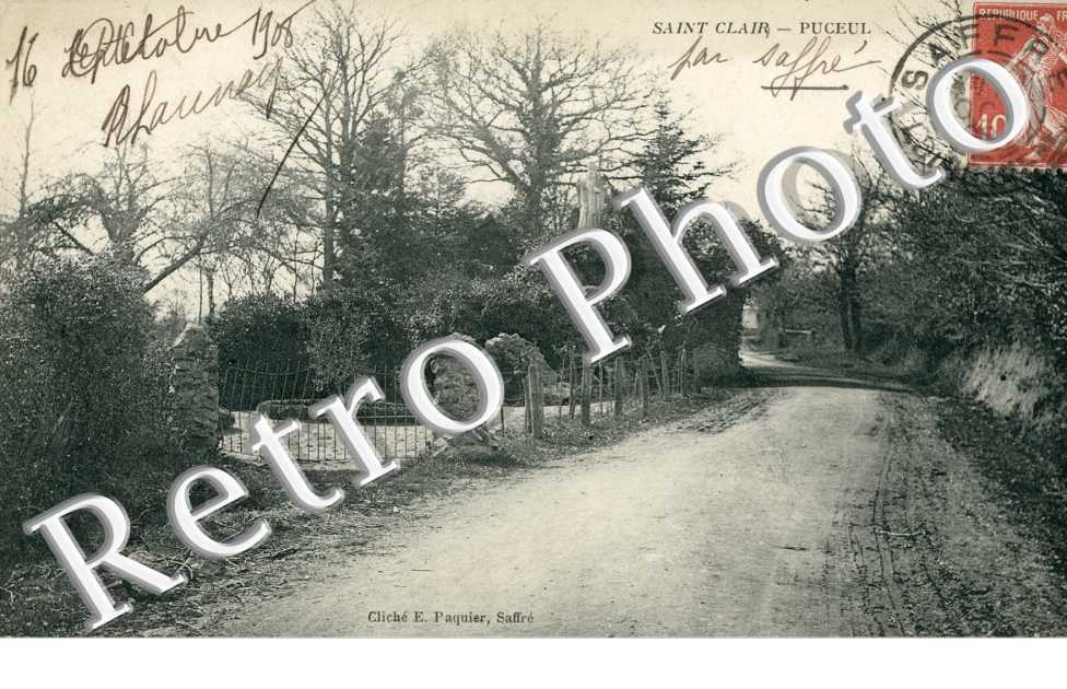 Saint Clair, Puceul  -  1908