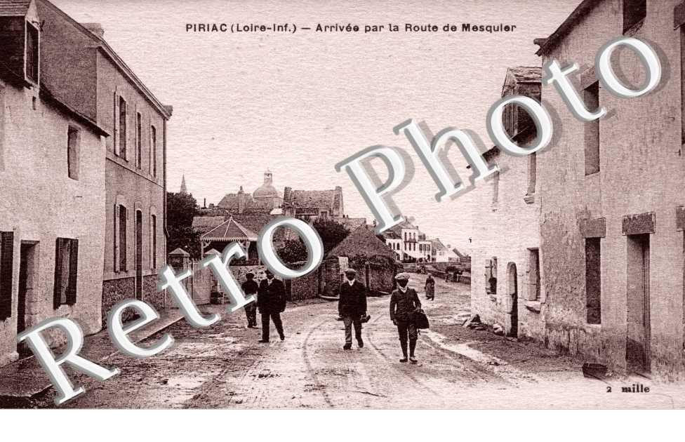 arrivee par la route de Mesquier