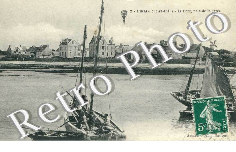 le port pris de la jetee