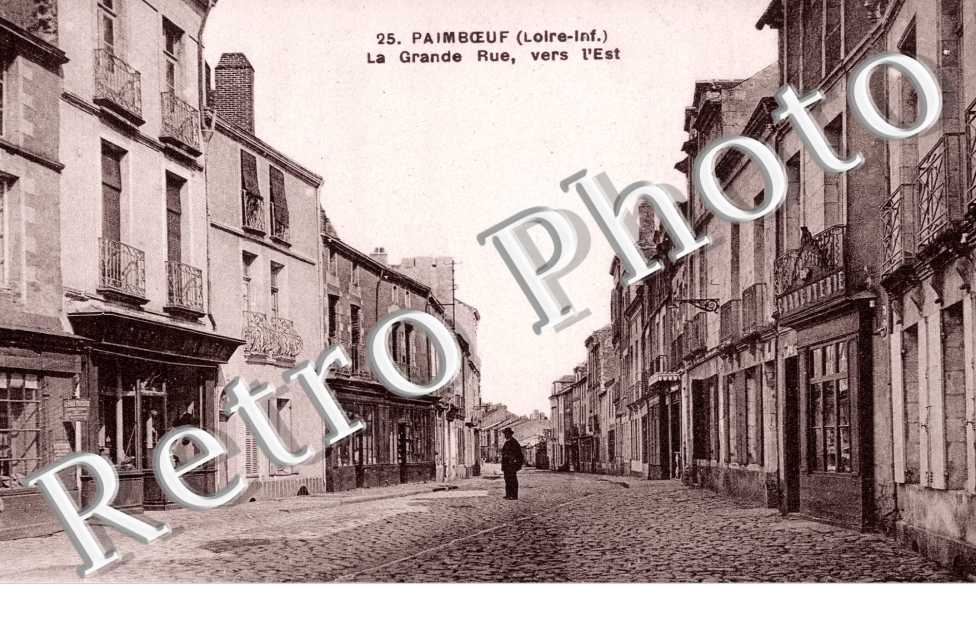 la grande rue vers l'est