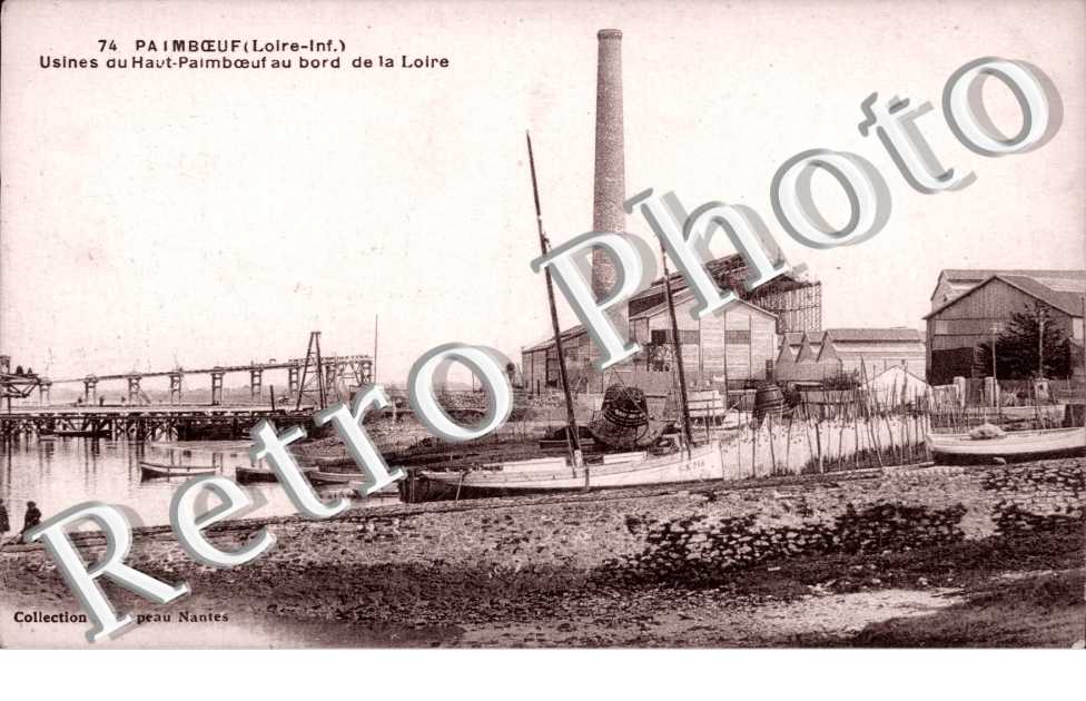 Usines du Haut Plaimboeuf au bord de la Loire