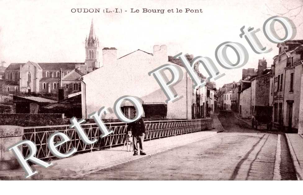 le bourg et le pont sur le Havre