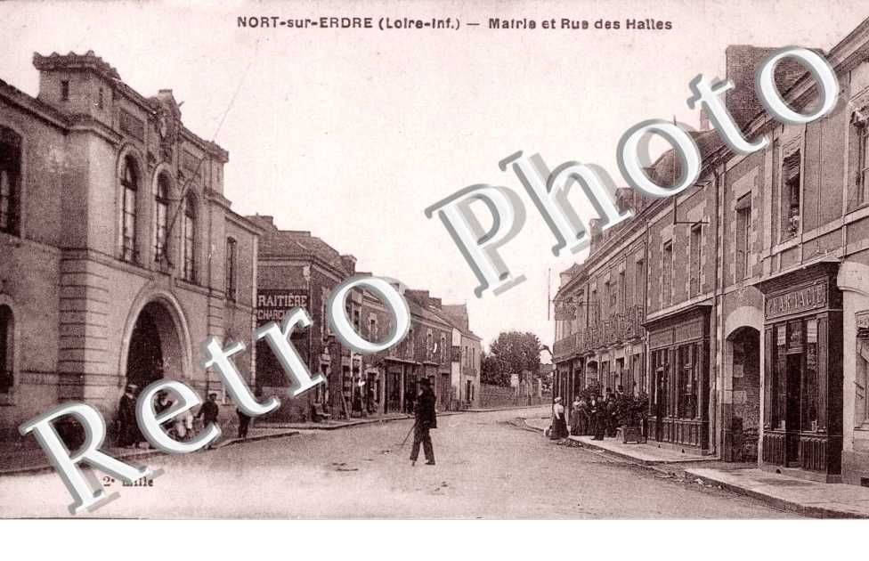 mairie et rue des halles