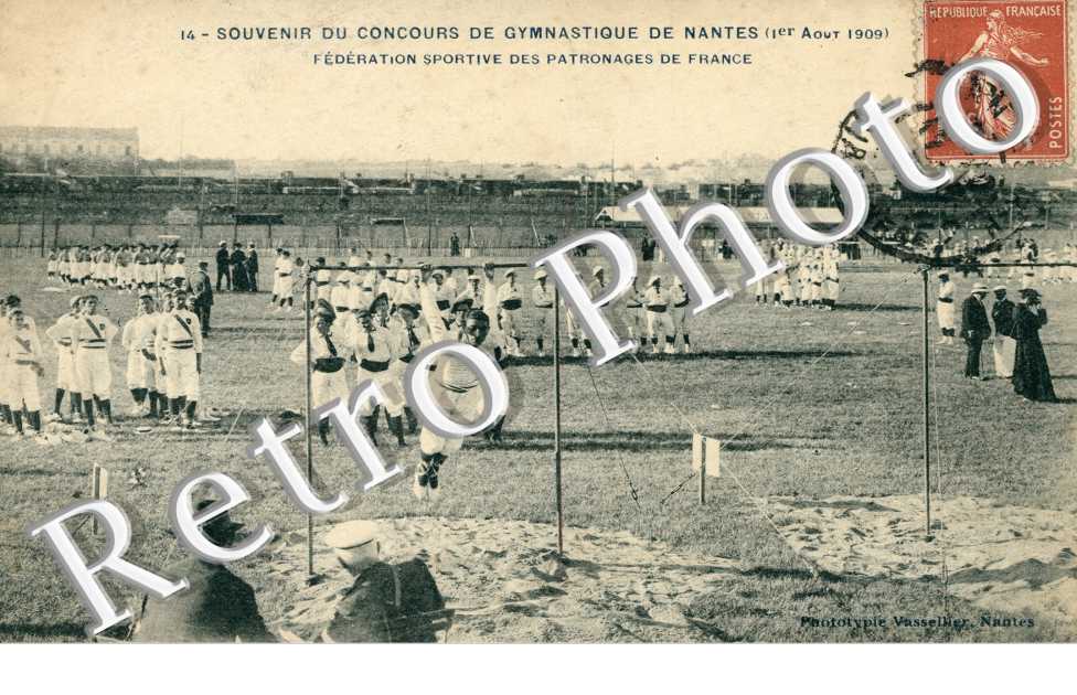 souvenir du concours de Gymnastique 1er aout 1909