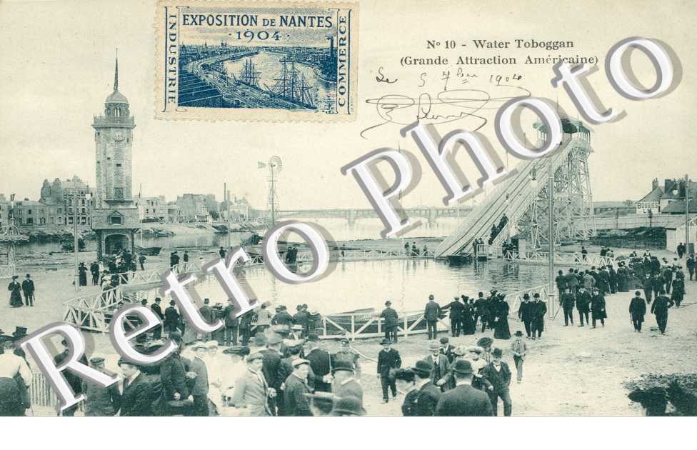exposition  1904  Water Toboggan