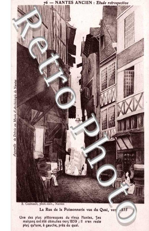 la rue de la Poissonnerie