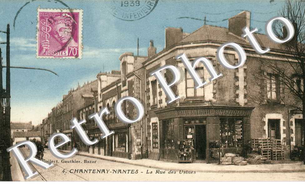 Chantenay  La rue des usines