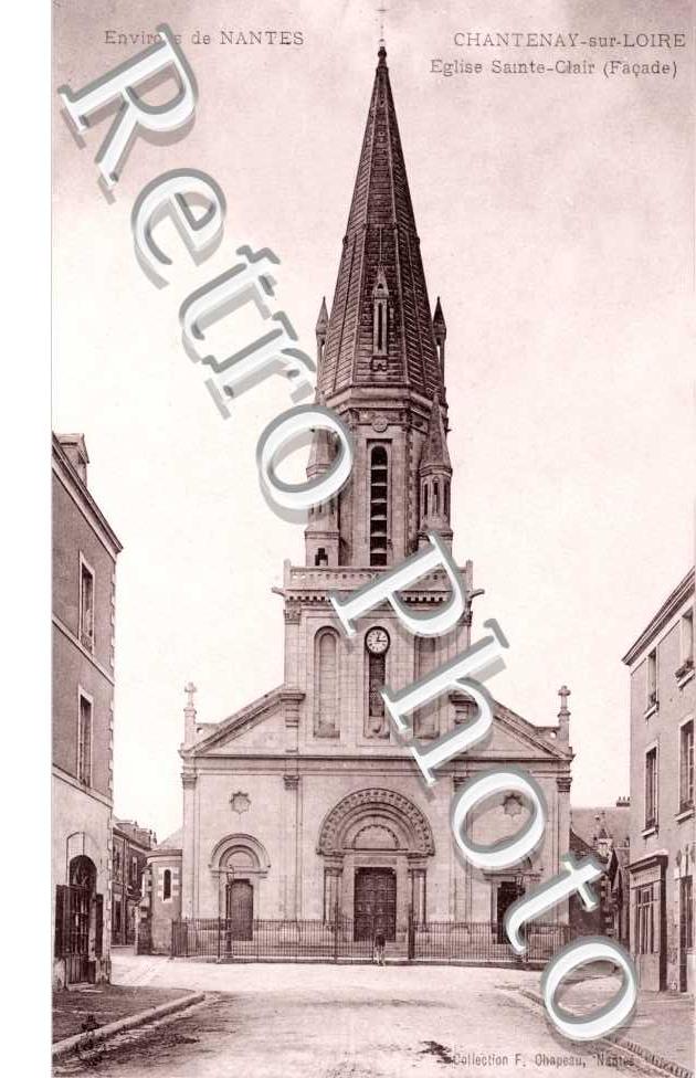 CHANTENAY SUR LOIRE  eglise Sainte-Clair