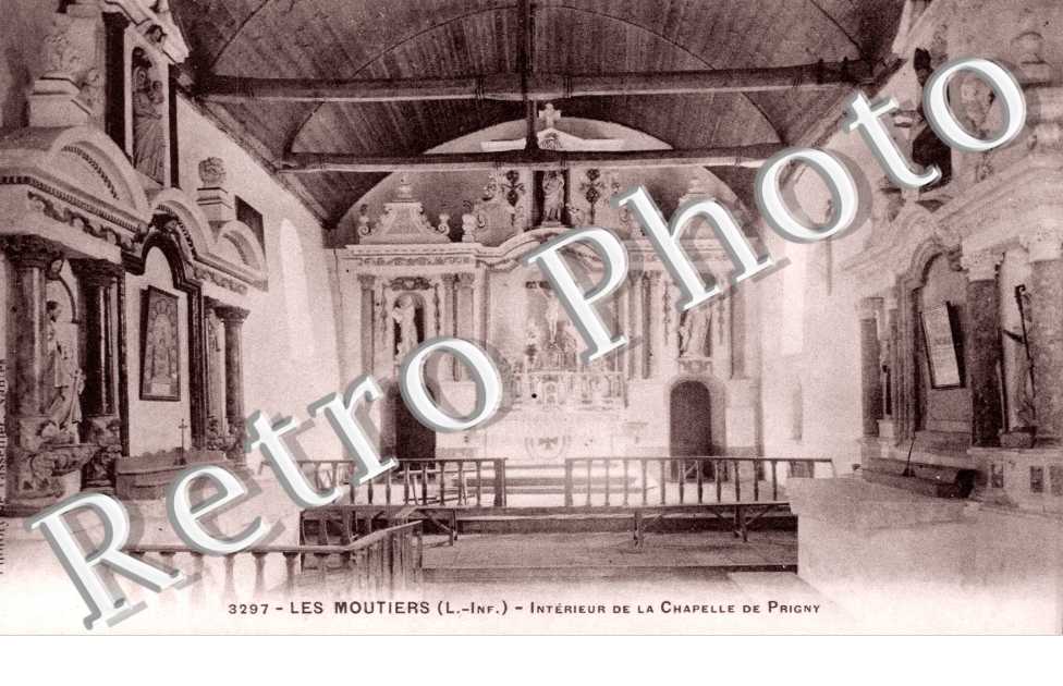 Interieur de la Chapelle de Prigny