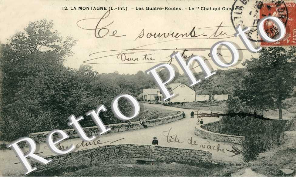 les quatre routes, le "chat qui guette"