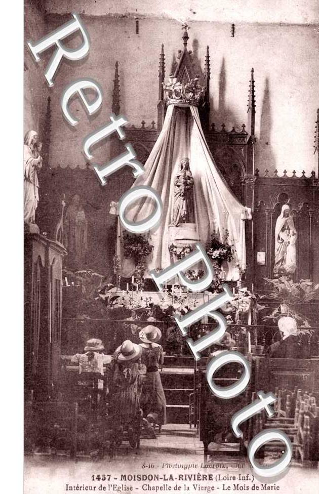 Interieur de l'Eglise, Chapelle de la Vierge