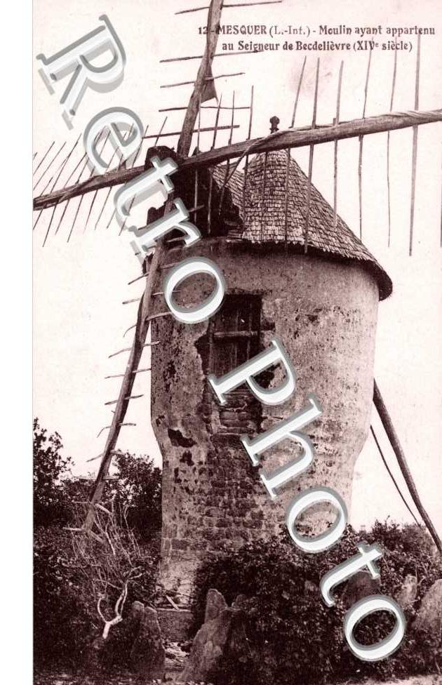 Moulin ayant appartenu au Seigneur de Becdelievre