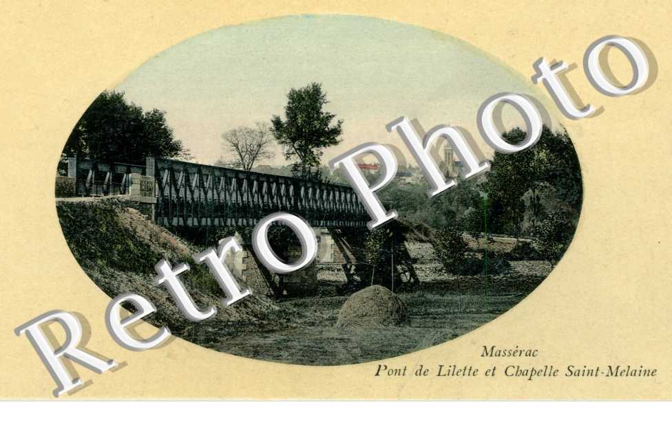Pont de Lilette et Chapelle Saint Melaine
