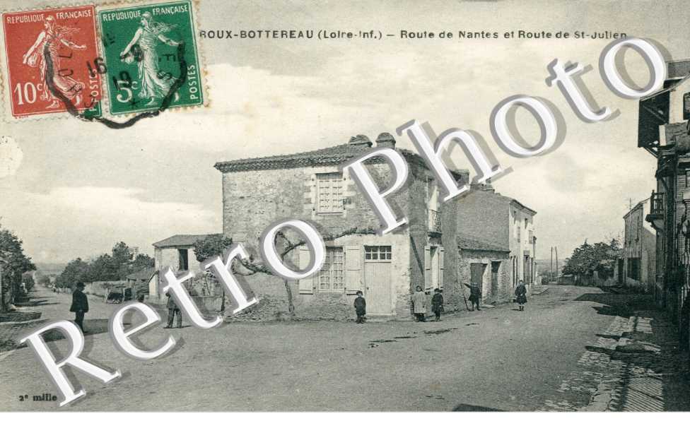 route de nantes et routes de st julien