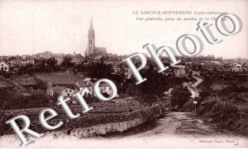 vue generale prise du moulin de la chartrie