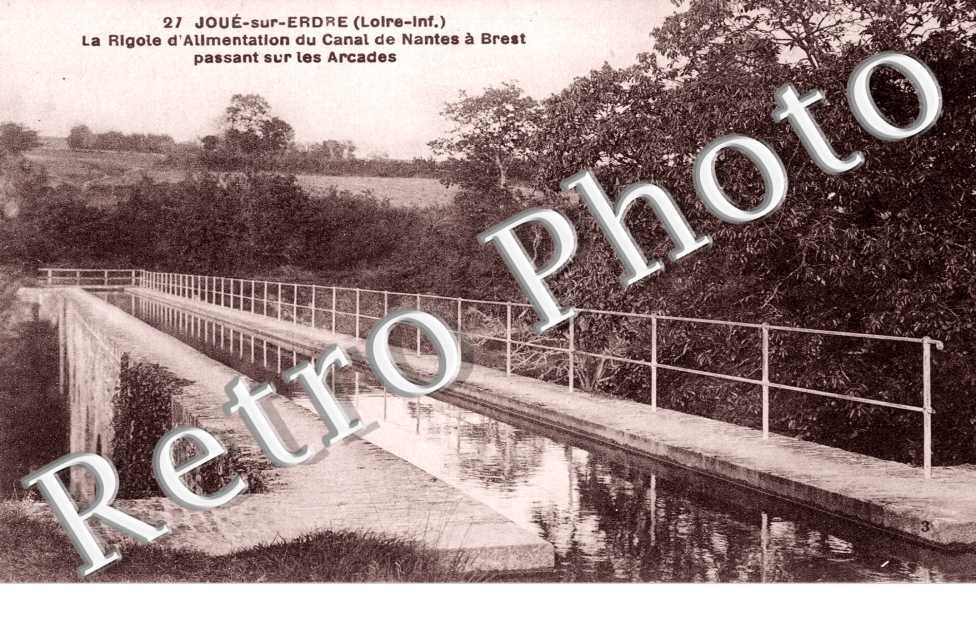La rigole d'alimentaion du canal de nantes