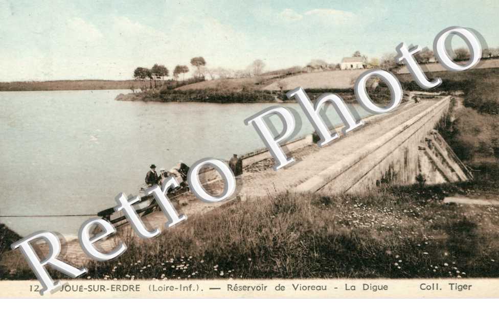 Reservoir de Vioreau - la digue