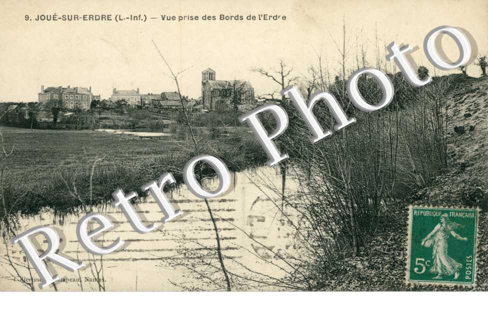 Vuye prise des bords de l'Erdre