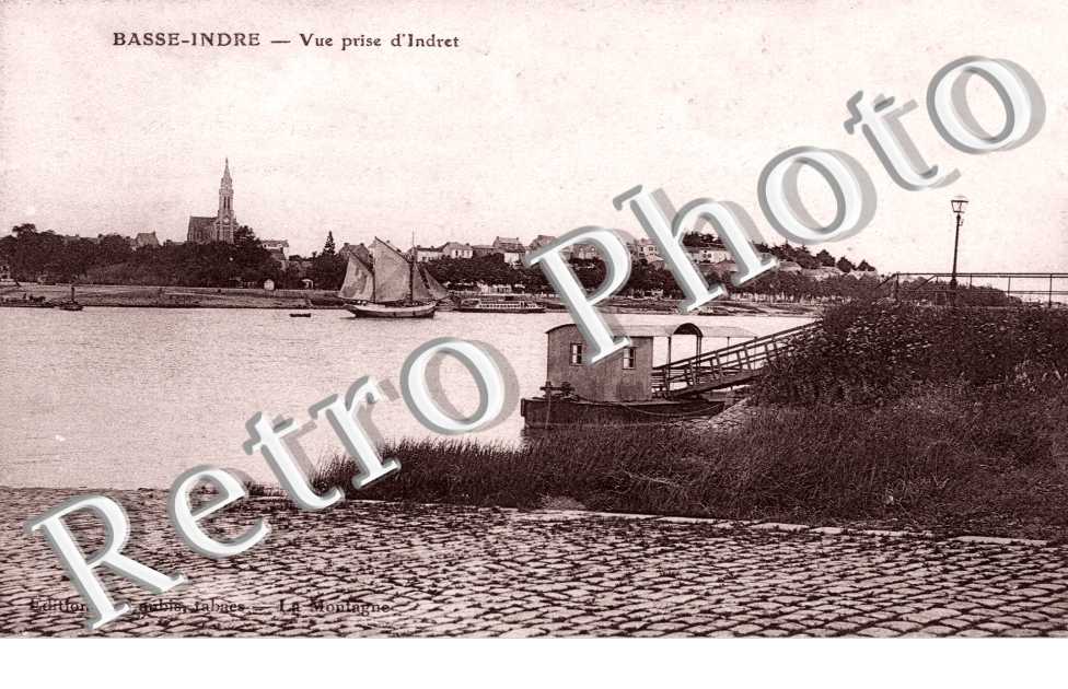 Vue prise d'Indret