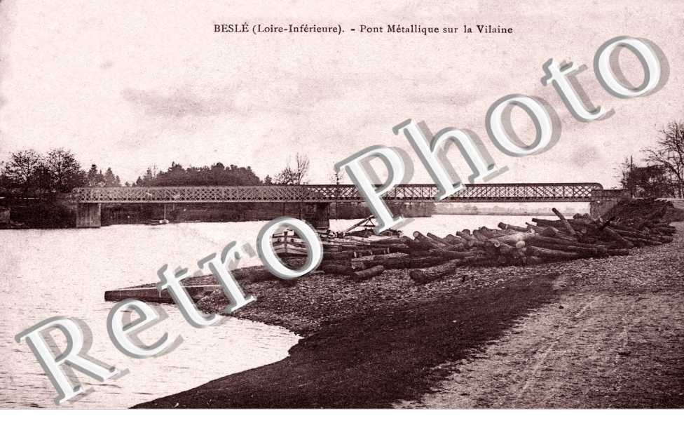 pont metallique sur la Villaine