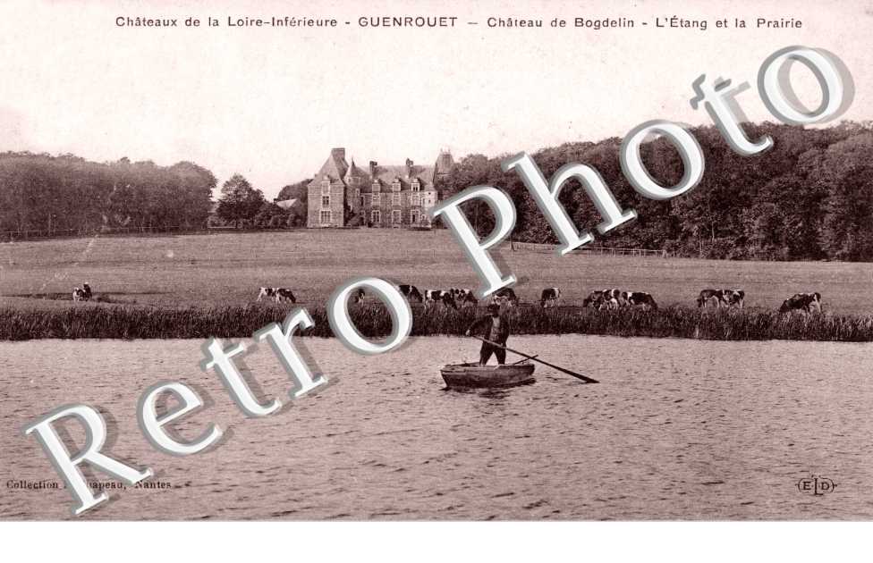 Chateau de Bogdelin - l'etang de la prairie