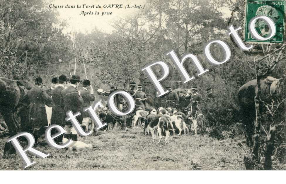 Chasse dans la Foret du Gavre, Apres la prise